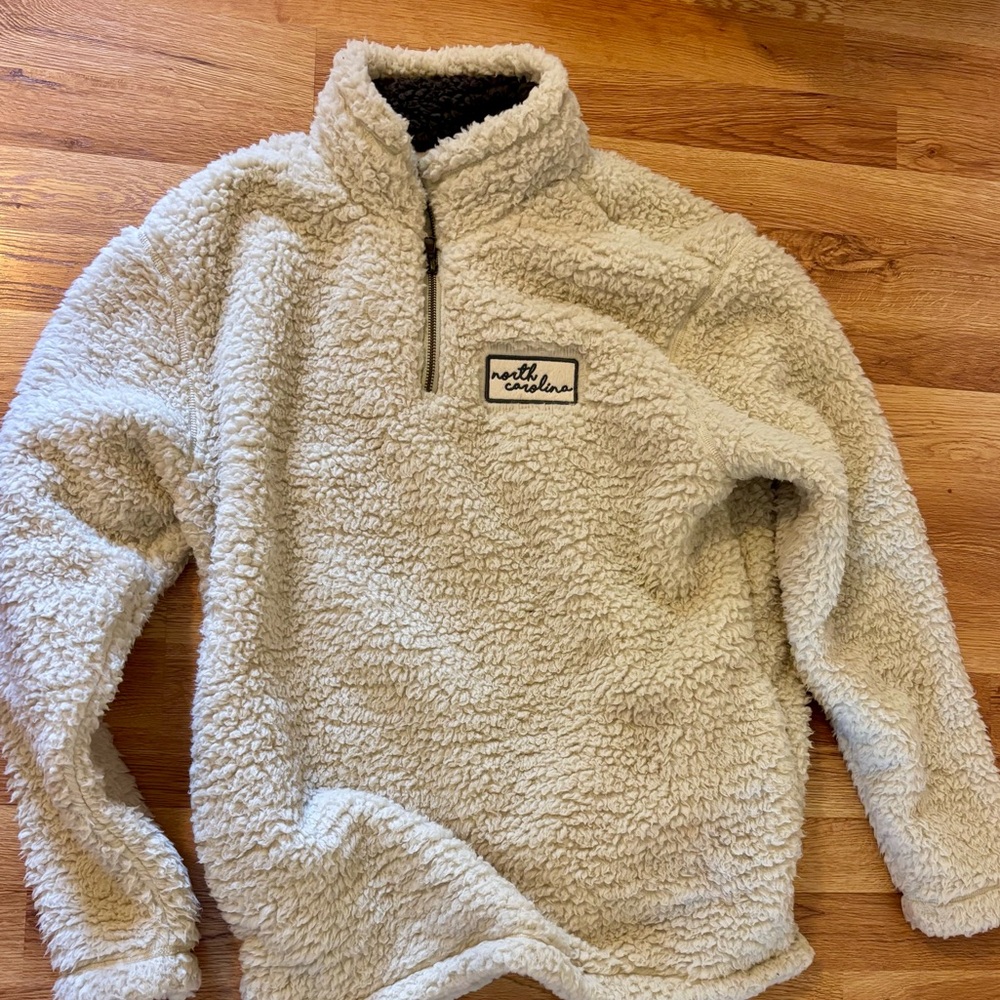 Cozy Cream Sherpa Pullover